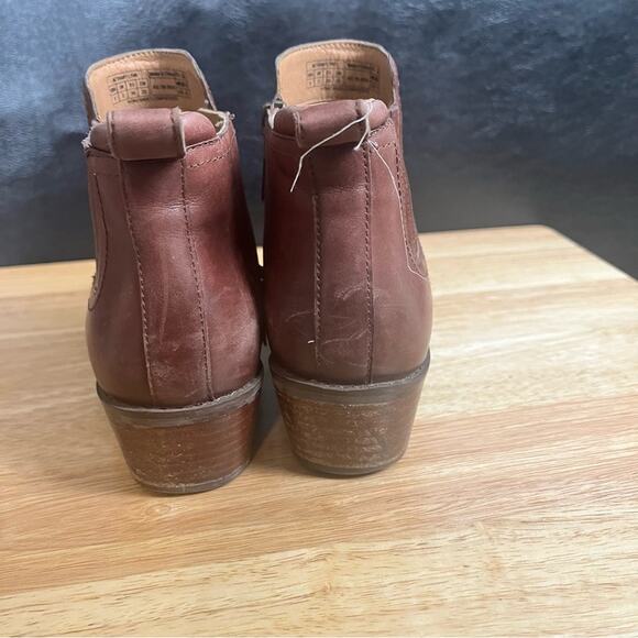 Vionic Bethany Brown Ankle Boots Size 5 - Picture 11 of 15